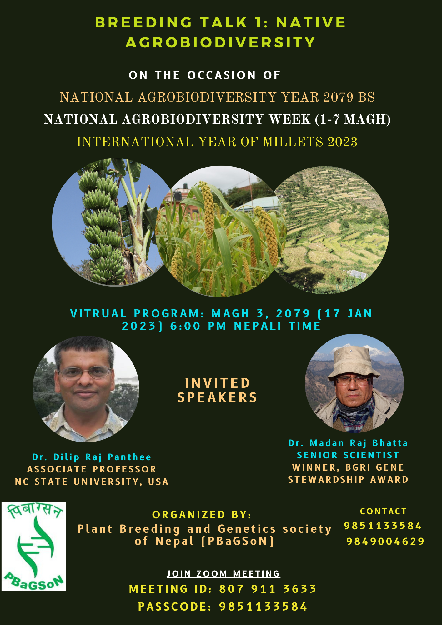 BREEDING TALK-1 Native Agrobiodiversity