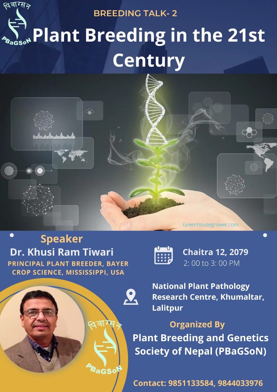 BREEDING TALK-2 Plant Breeding in the 21st Century